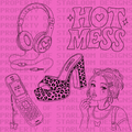 Y2K Girl Outline Set (5 Pieces)
