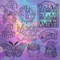 Moon Child Outline Set (9 Pieces)