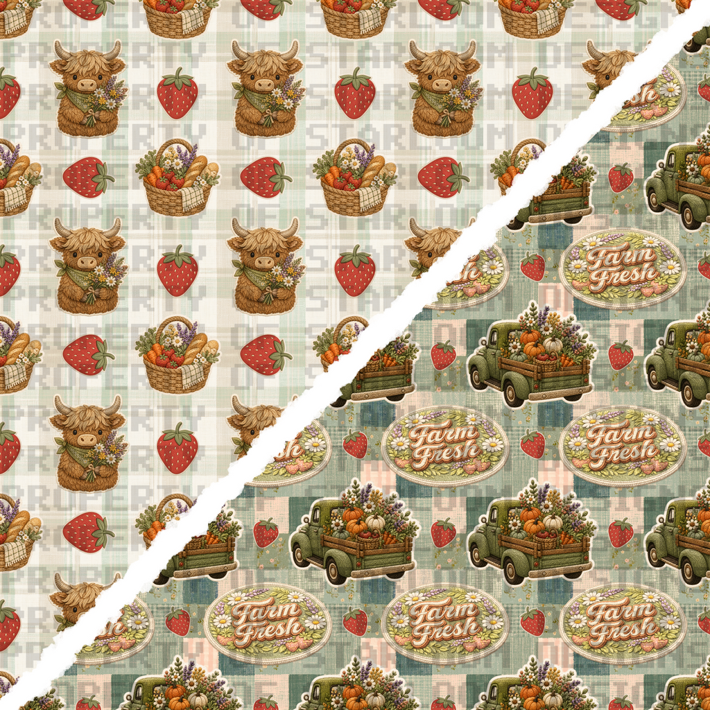 Farm Fresh Stitchery Seamless Design