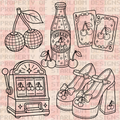 Cherry Baby Outline Set (5 Pieces)