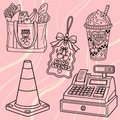 Grab & Go Freebie Outline Set (5 Pieces)