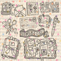 Scrapbook Sweetheart Outline Set (11 Pieces)