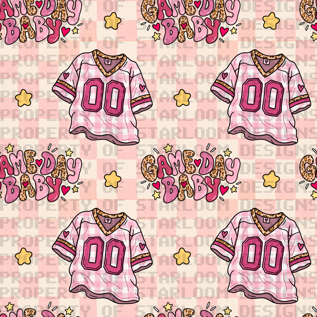 Game Day Baby Seamless Design