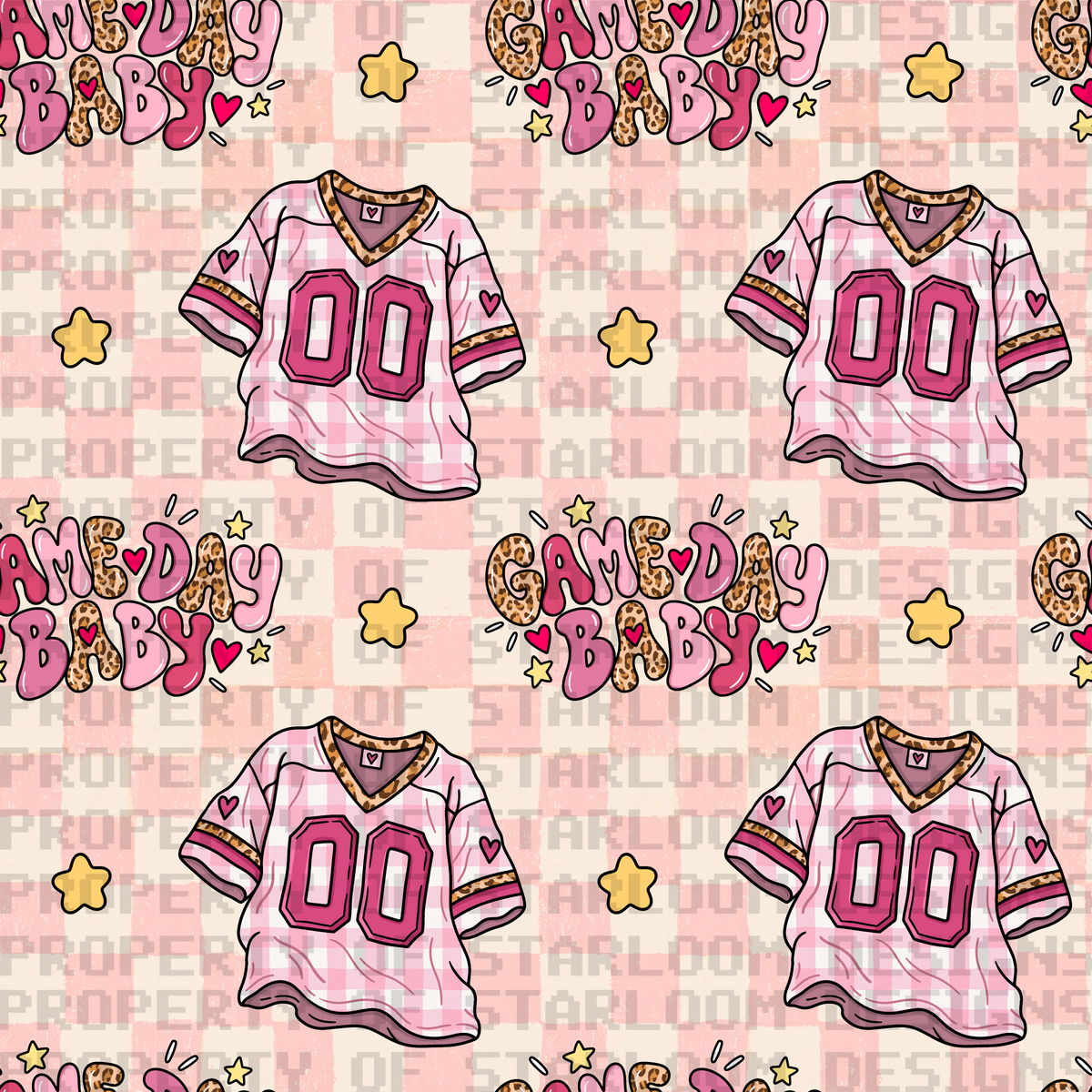 Game Day Baby Seamless Design