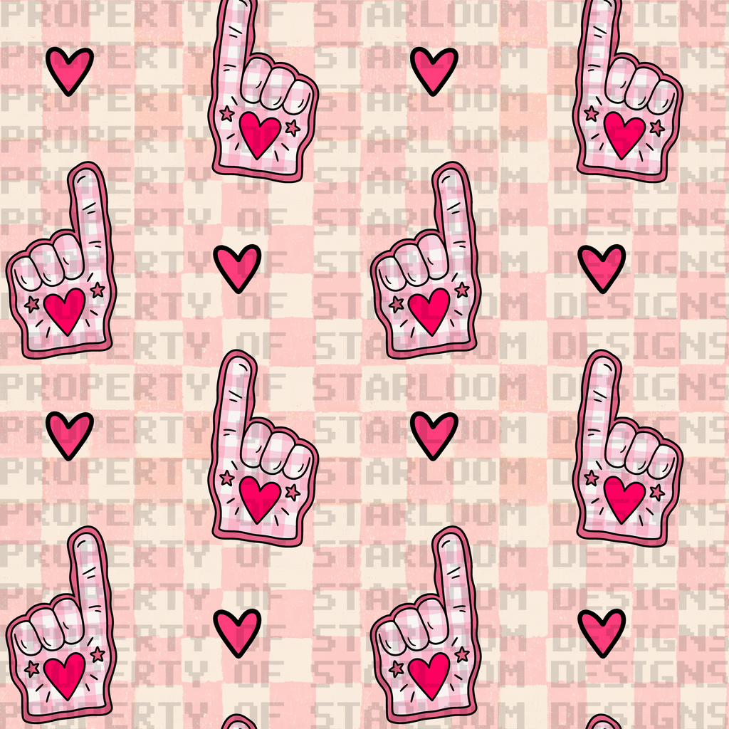 Game Day Baby Seamless Design