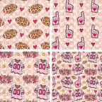 Game Day Baby Seamless Design
